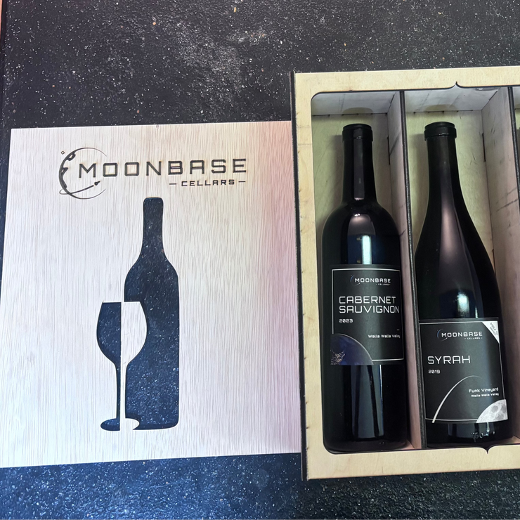 3 Bottle Wine Box – Moonbase Cellars