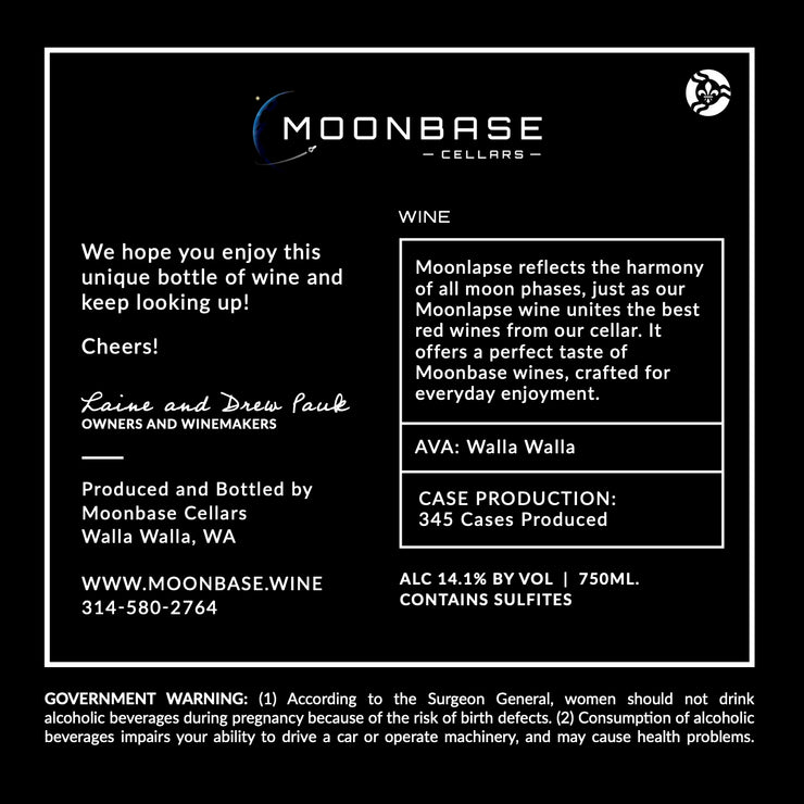 2023 Moonlapse Red Blend